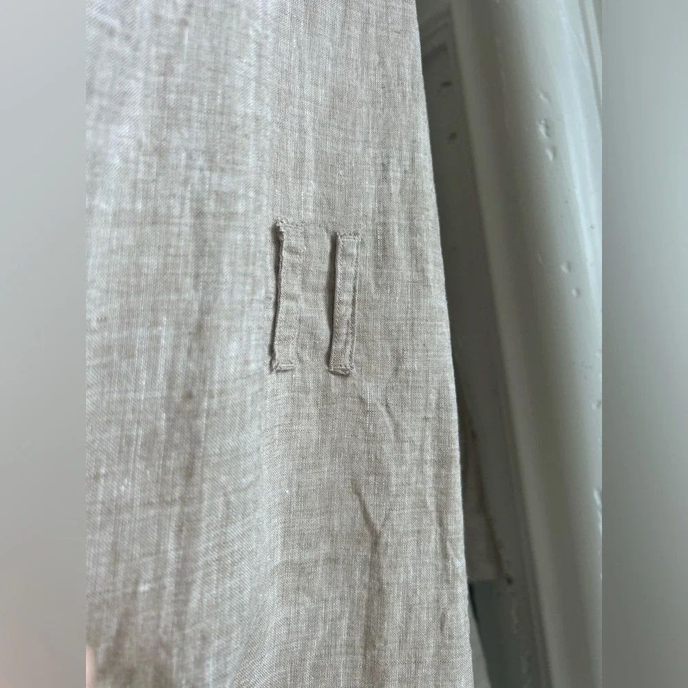 Haven Tan Linen Kaftan - Picture 5 of 12